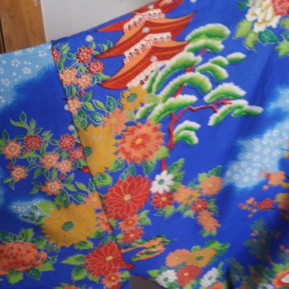 Gorgeous Vintage JoLi Made in Japan Kimono robe see measurements no TAGS - Picture 7 of 16